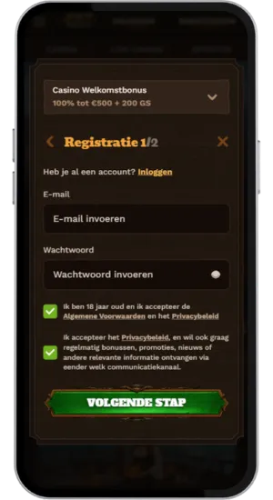 Account registreren