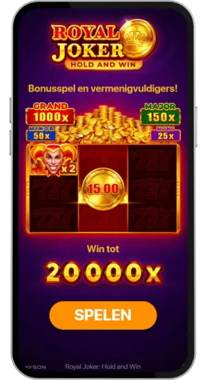 Bonusronde Introductiescherm