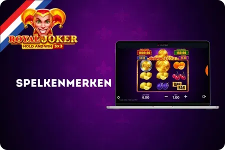 Spelkenmerken in de Royal Joker gokkast