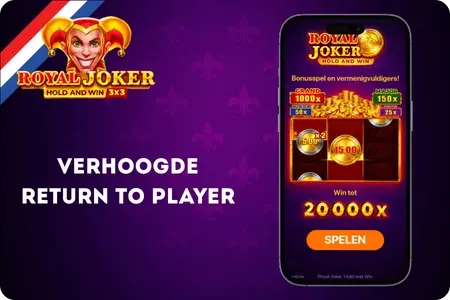 RTP en eerlijkheidsfuncties in de Royal Joker gokkast